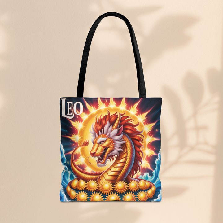 Leo Zodiac Tote Bag, Astrology Bag, Horoscope Tote, Birthday Gift, Festival Bag, Celestial Art Bag