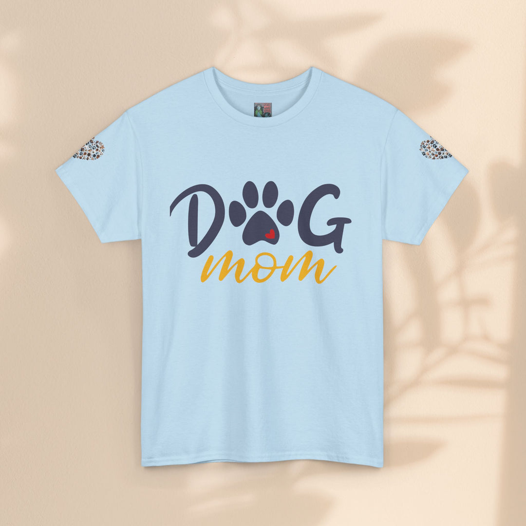 Dog Mom Unisex Heavy Cotton Tee - Cute Pet Lover Shirt for Every Occasion
