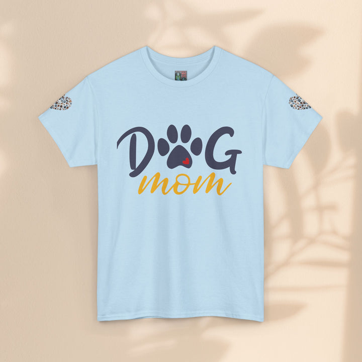 Dog Mom Unisex Heavy Cotton Tee - Cute Pet Lover Shirt for Every Occasion