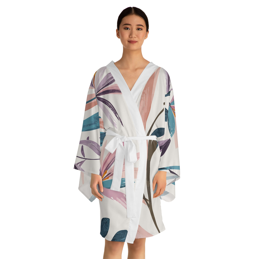 Long Sleeve Kimono Robe (AOP) - Breeze