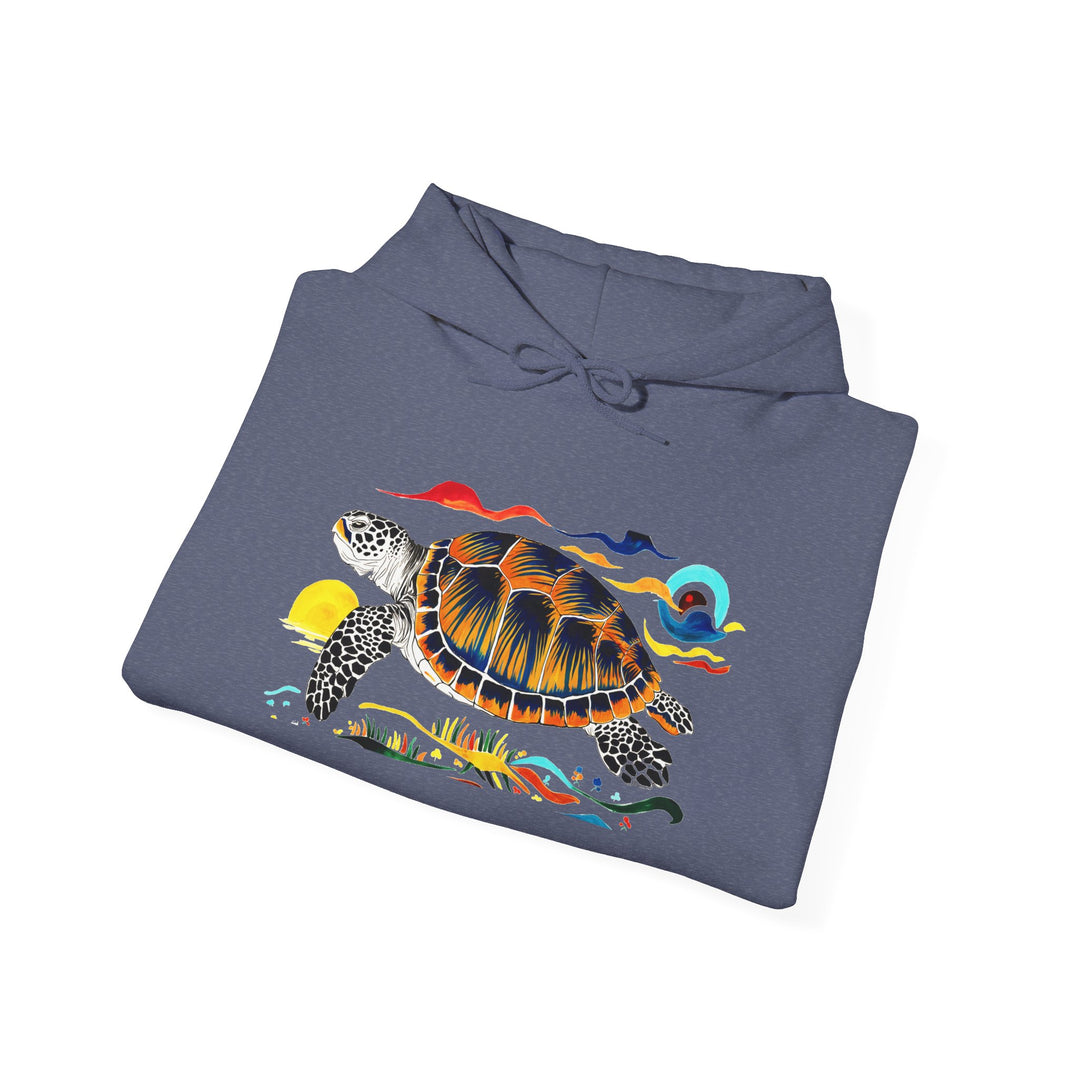 Unisex Heavy Blend™ Hooded Sweatshirt - Turtle Joy