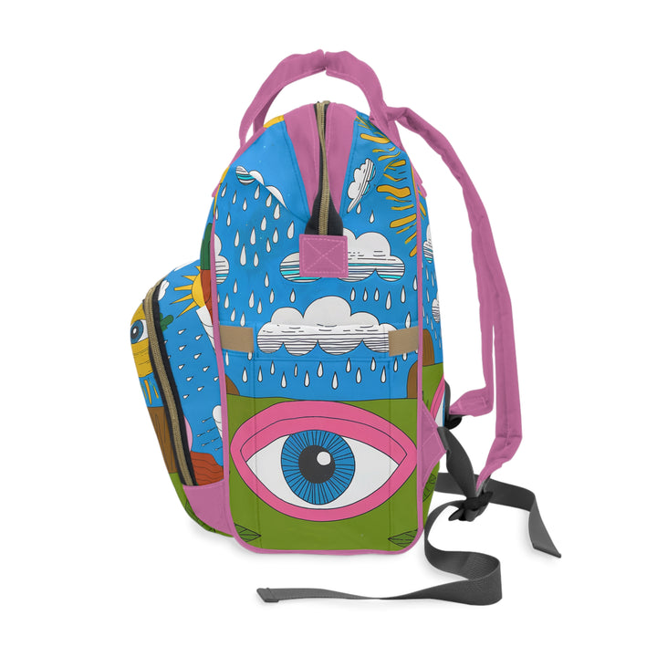 Multifunctional Diaper Backpack - Eyes Are On It