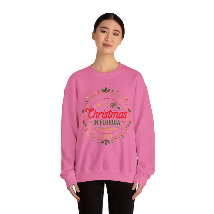 Unisex Heavy Blend™ Crewneck Sweatshirt - Christmas in Florida