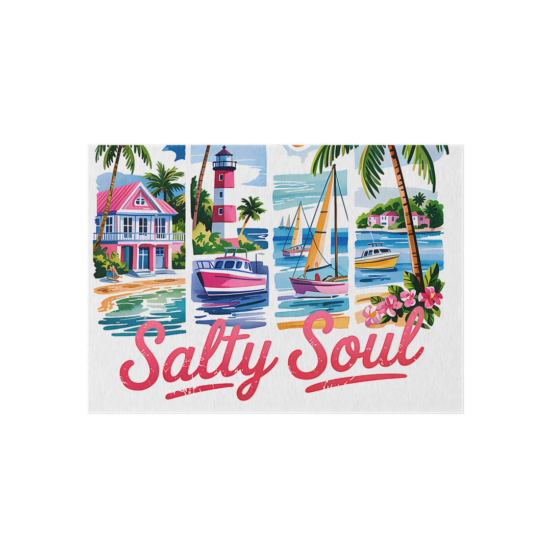 Pensacola Florida Outdoor Rug, Coastal Home Accessory