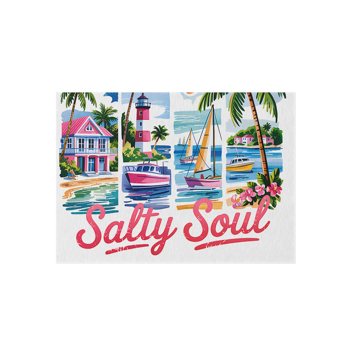 Pensacola Florida Outdoor Rug, Coastal Home Accessory