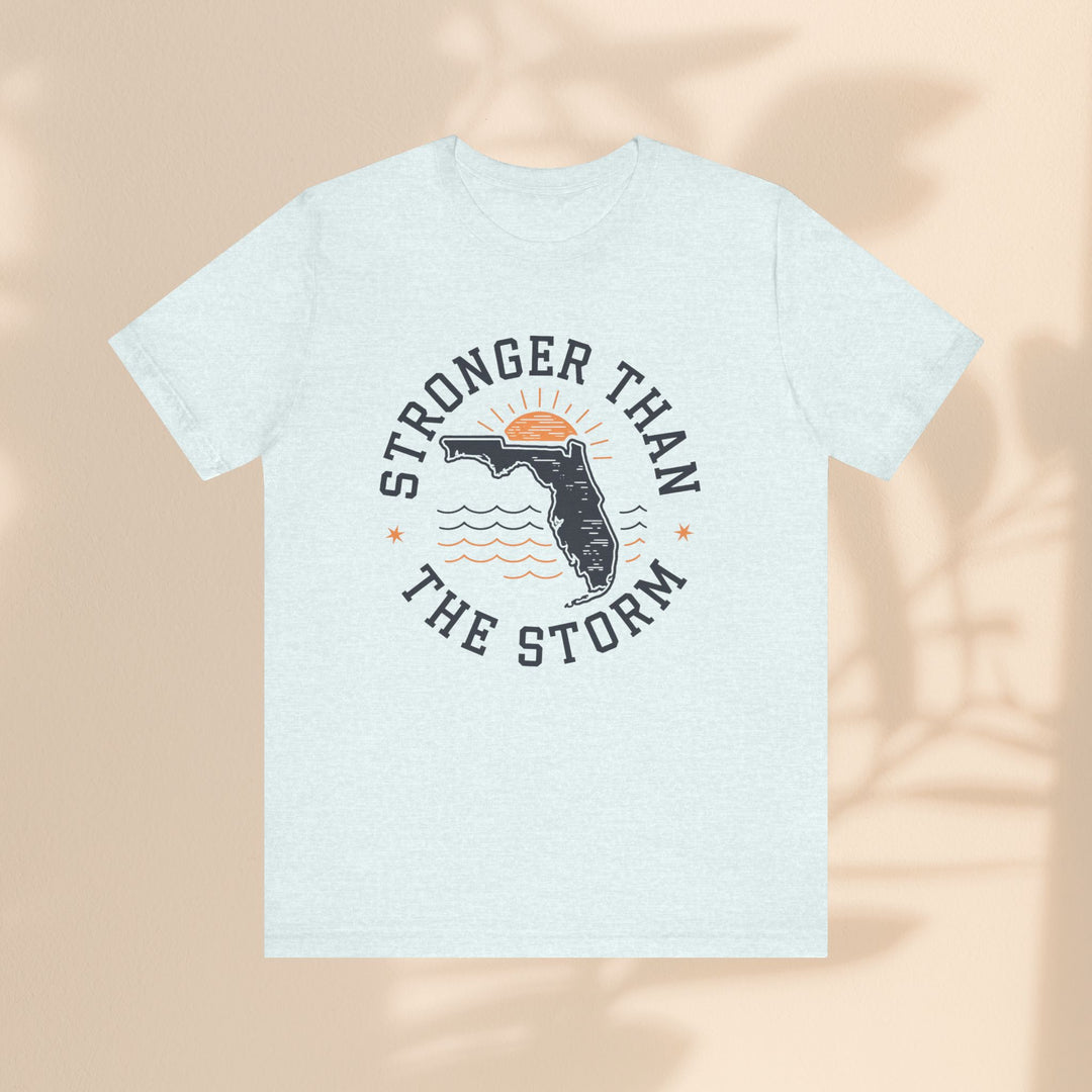 Unisex Jersey Short Sleeve Tee - Stronger Than The Storm