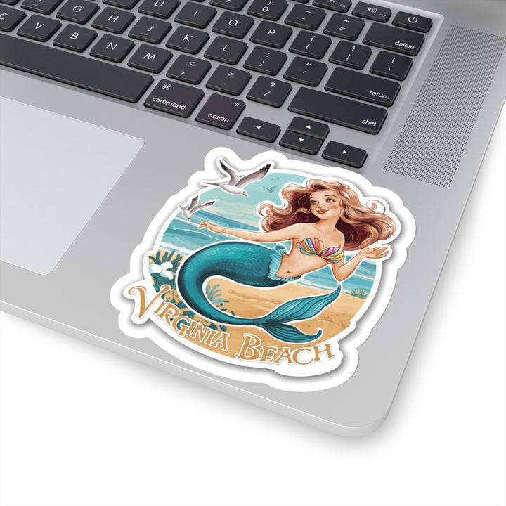 Kiss-Cut Stickers - Virginia Beach Mermaid