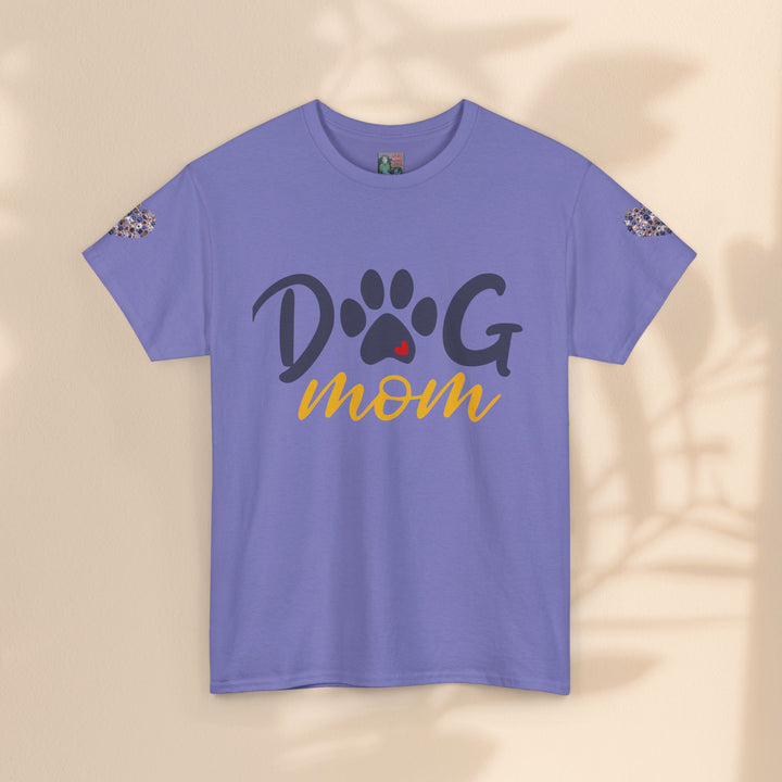Dog Mom Unisex Heavy Cotton Tee - Cute Pet Lover Shirt for Every Occasion
