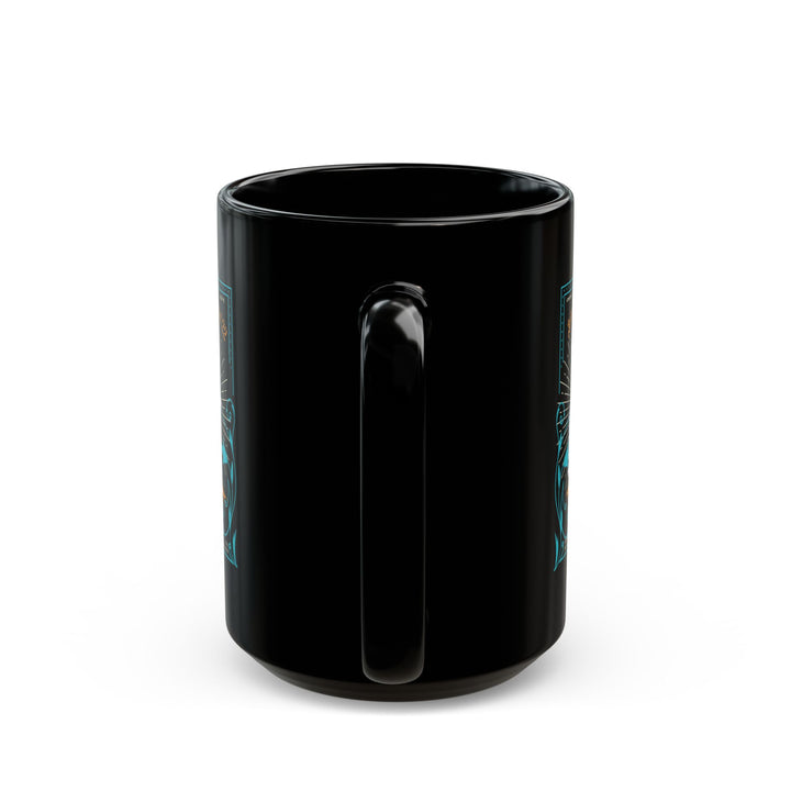 Black Mug (11oz, 15oz) - Mermaid Leo