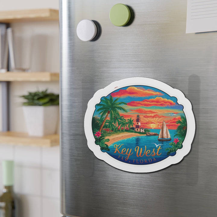 Die-Cut Magnets - Key West Florida