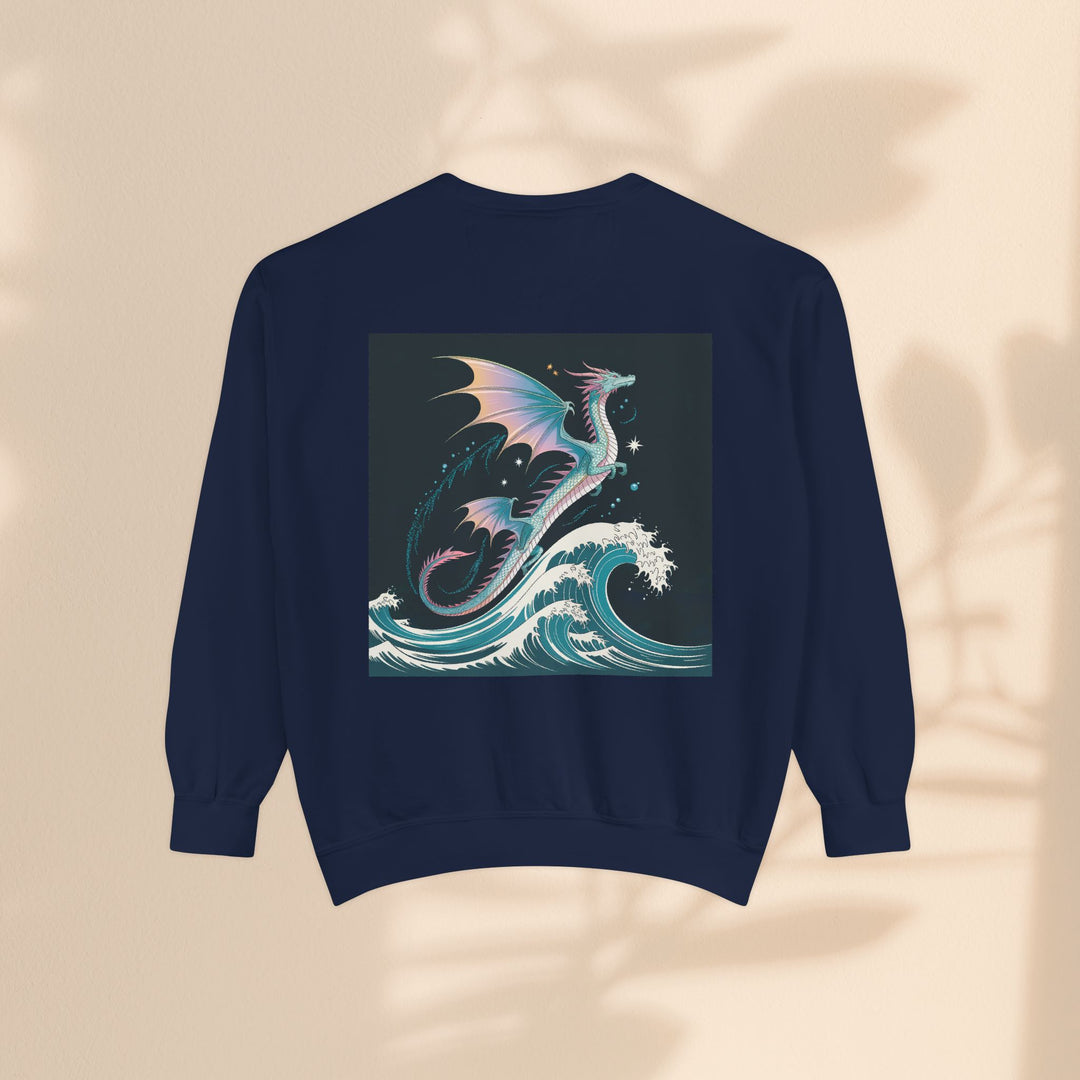 Mythical Dragon Wave Sweatshirt