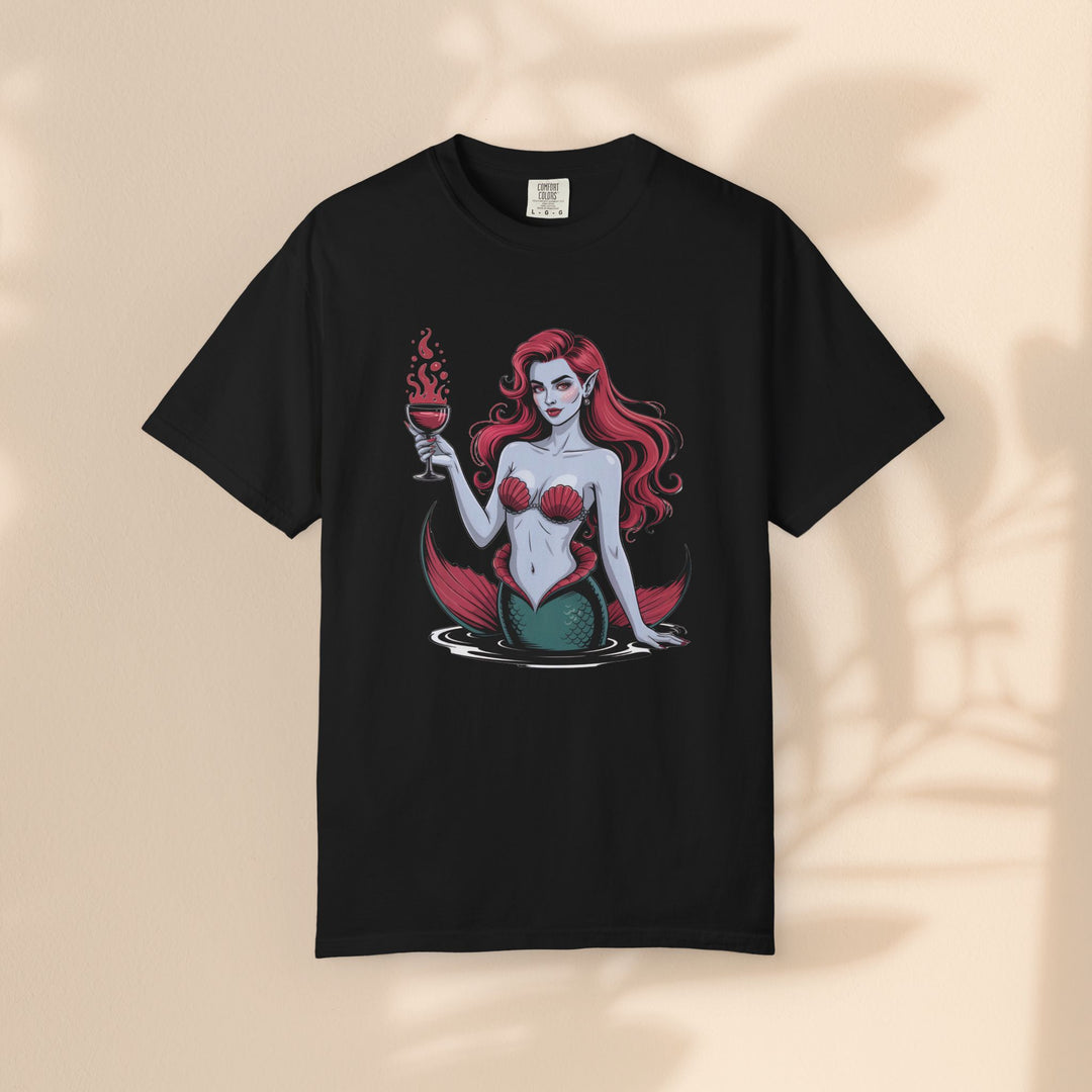 Mermaid-Themed Unisex T-Shirt – Fun Summer Apparel, Beach Lover Gift, Vintage Style Tee