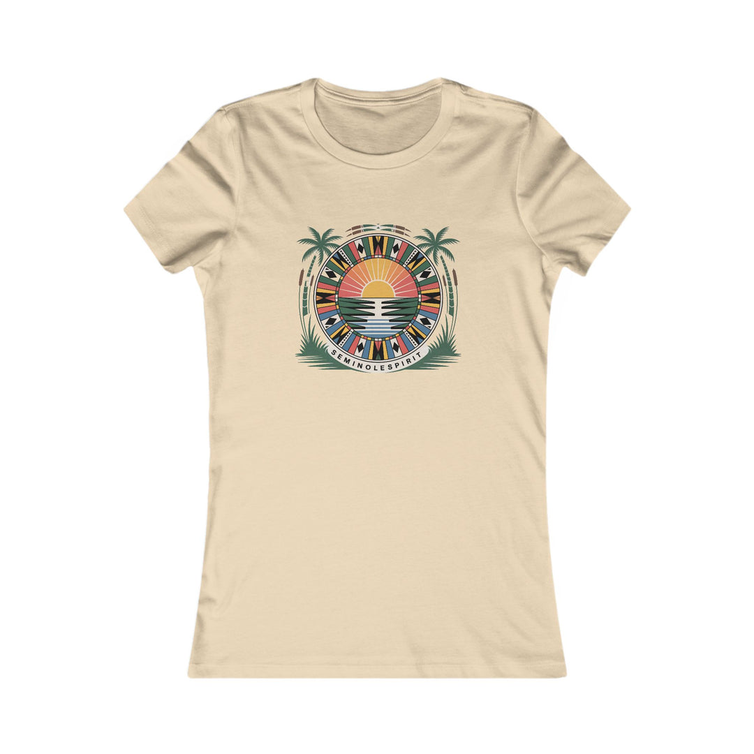 Seminole Sunset Vibes Women’s Tee – Summer Beachwear Casual Top & Vacation Style Gift