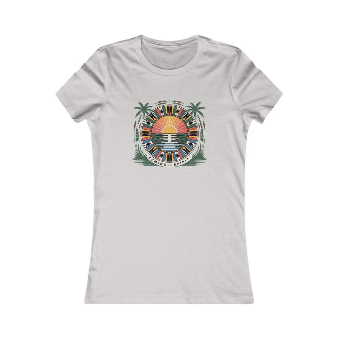 Seminole Sunset Vibes Women’s Tee – Summer Beachwear Casual Top & Vacation Style Gift