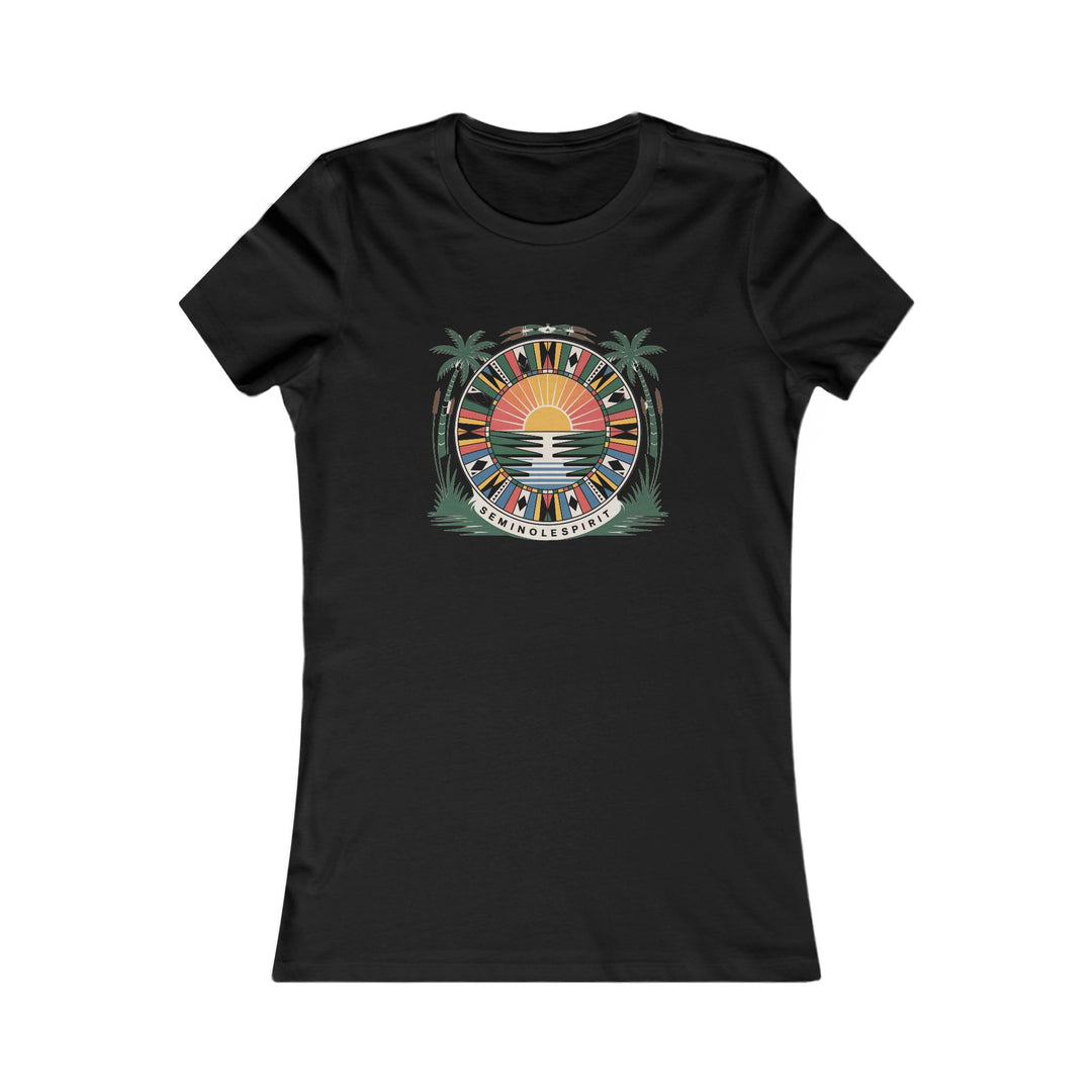 Seminole Sunset Vibes Women’s Tee – Summer Beachwear Casual Top & Vacation Style Gift