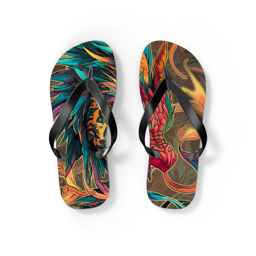 Flip Flops - Fire Dragon