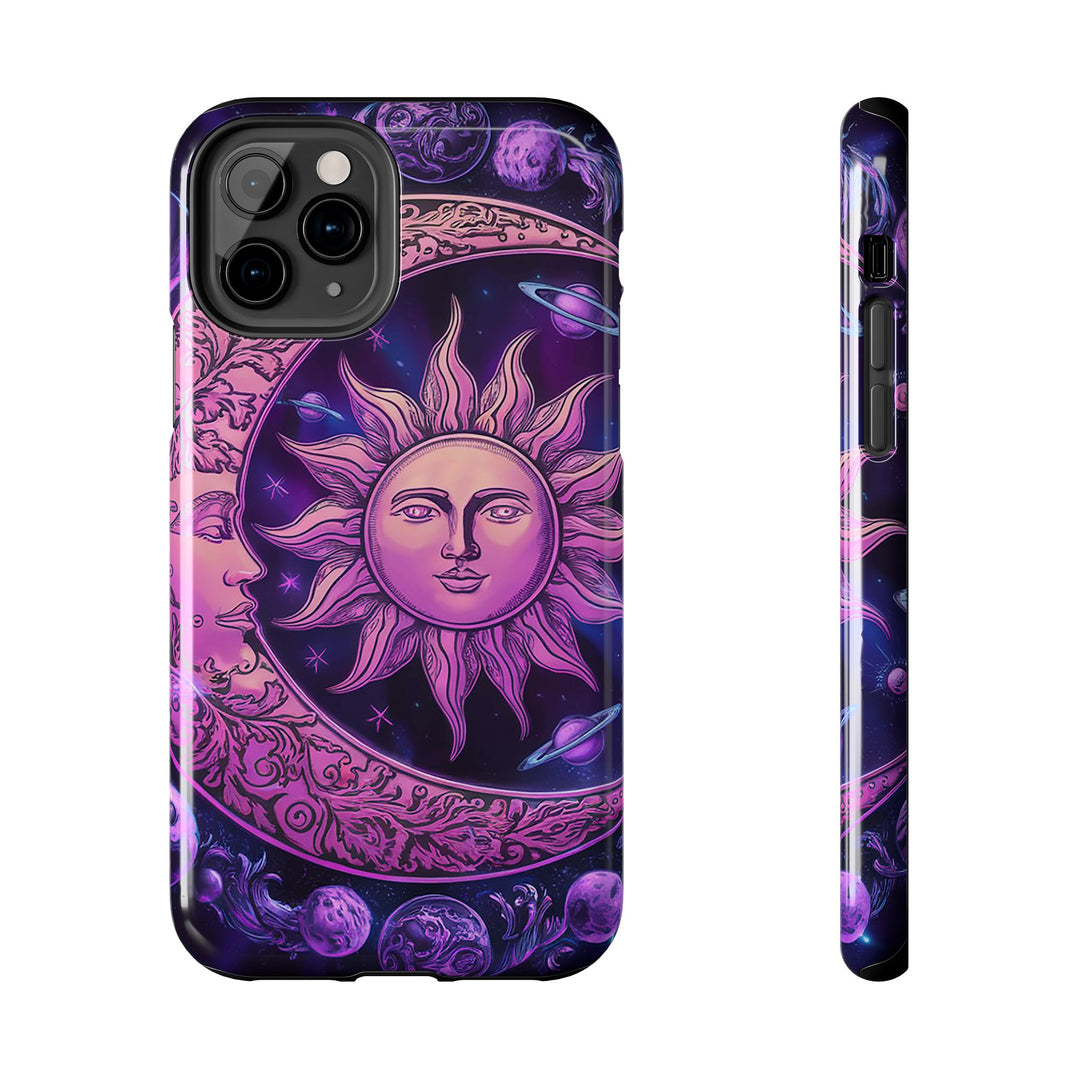 Tough Phone Cases - Purple Moon