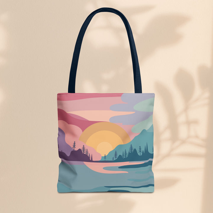 Tote Bag - Pastel Scene