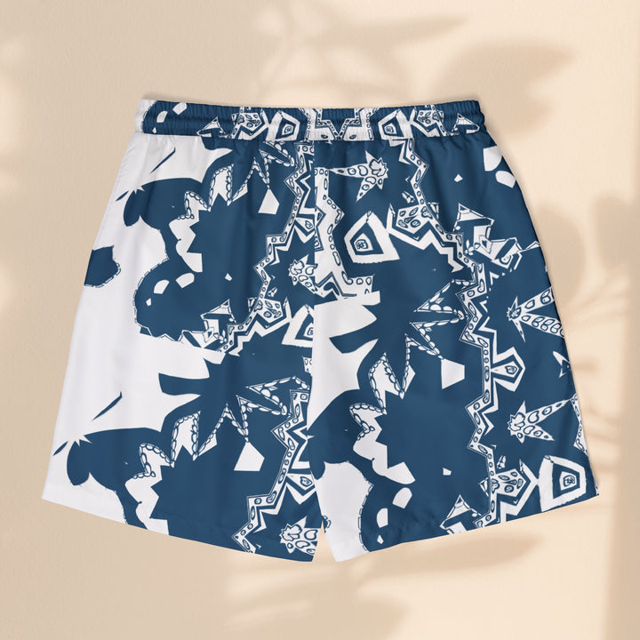 Tropical Vibes Unisex Swim Shorts | Beach Ready Swimwear - Shifting Design