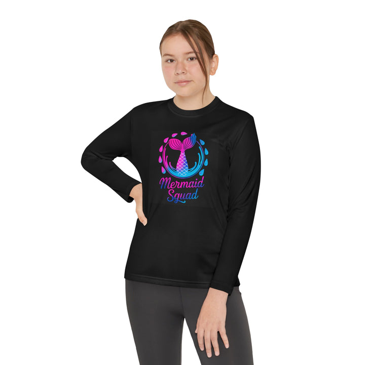 Youth Long Sleeve Competitor Tee - Mermaid Squad