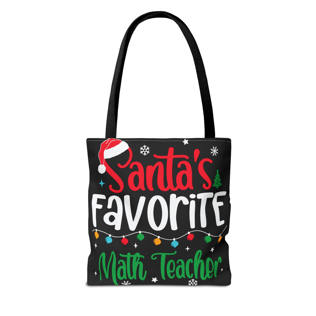 Tote Bag  - Santa's Favorite Math Teacher