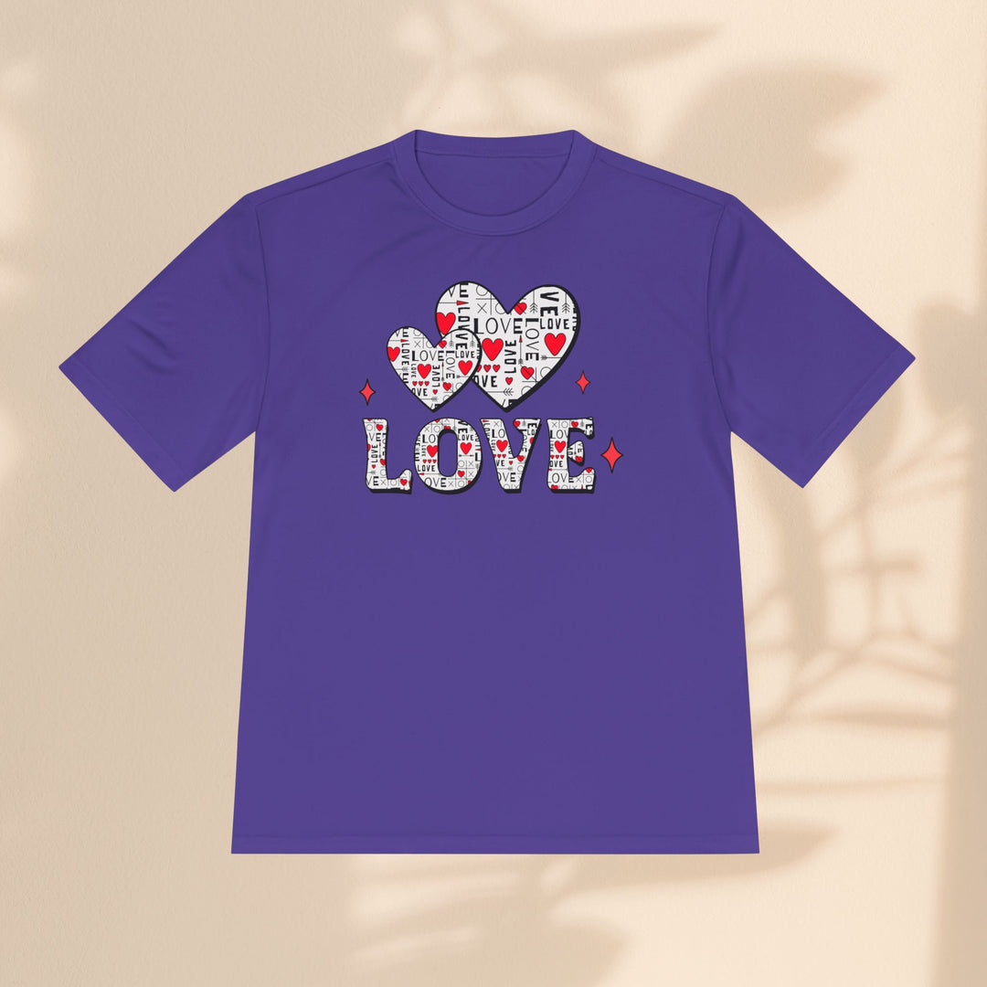 Unisex Moisture Wicking Tee - Love