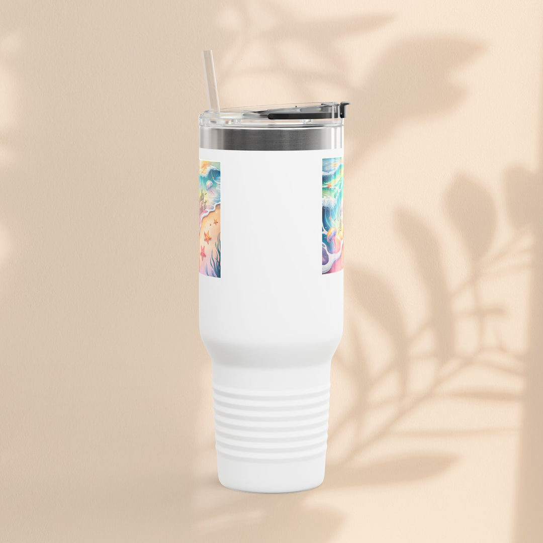 Ocean Vibes Insulated Travel Mug, 40oz