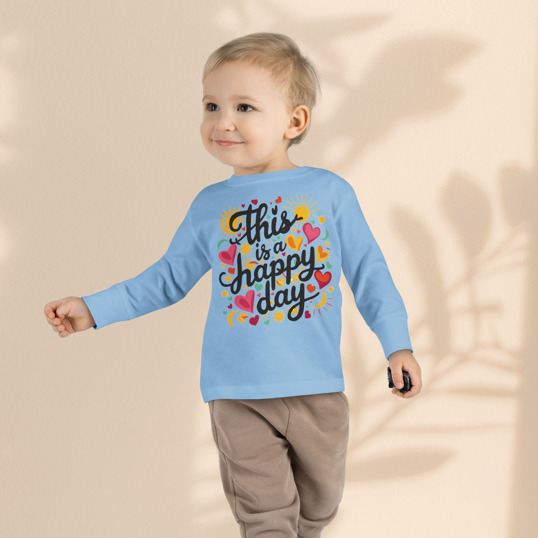 Toddler Long Sleeve Tee - This is a Happy Day