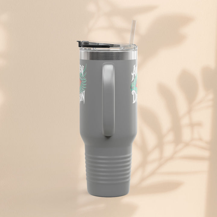 Dragon Insulated Travel Mug | 40oz | Awaken The Dragon | Perfect for Coffee Lovers, Eco-Friendly Designs