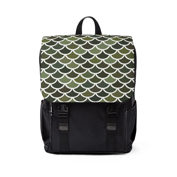 Merman Scales Unisex Casual Shoulder Backpack