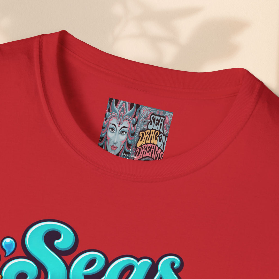 Seas and Greetings T-Shirt – Christmas Octopus Holiday Tee