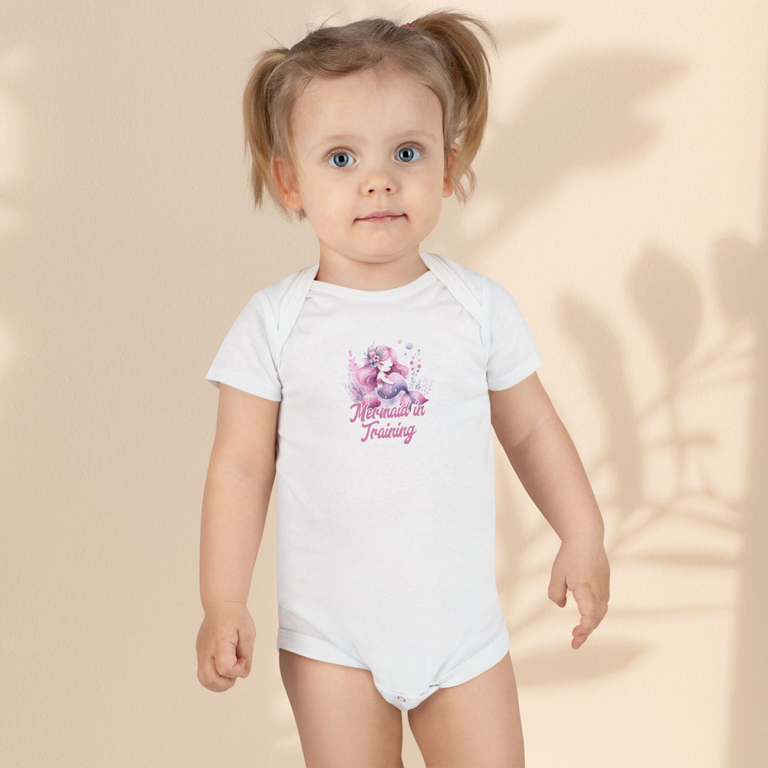 Baby Short Sleeve Onesie® - Mermaid In Training