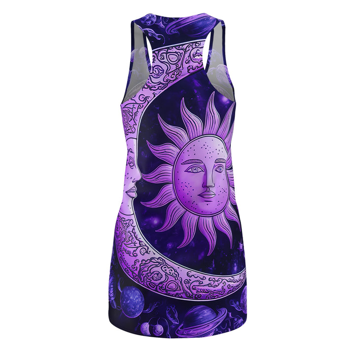 Women's Cut & Sew Racerback Dress  - Purple Moon