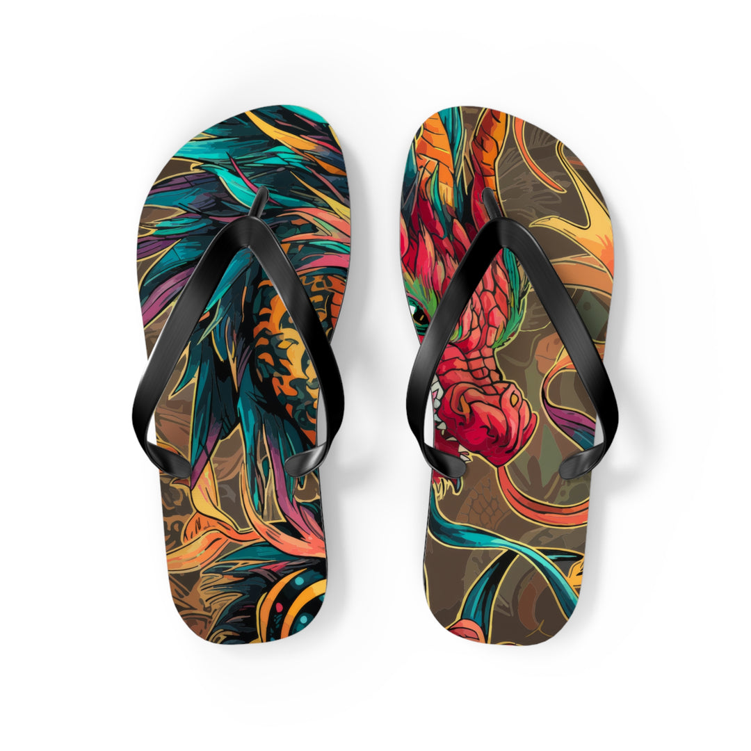 Flip Flops - Fire Dragon