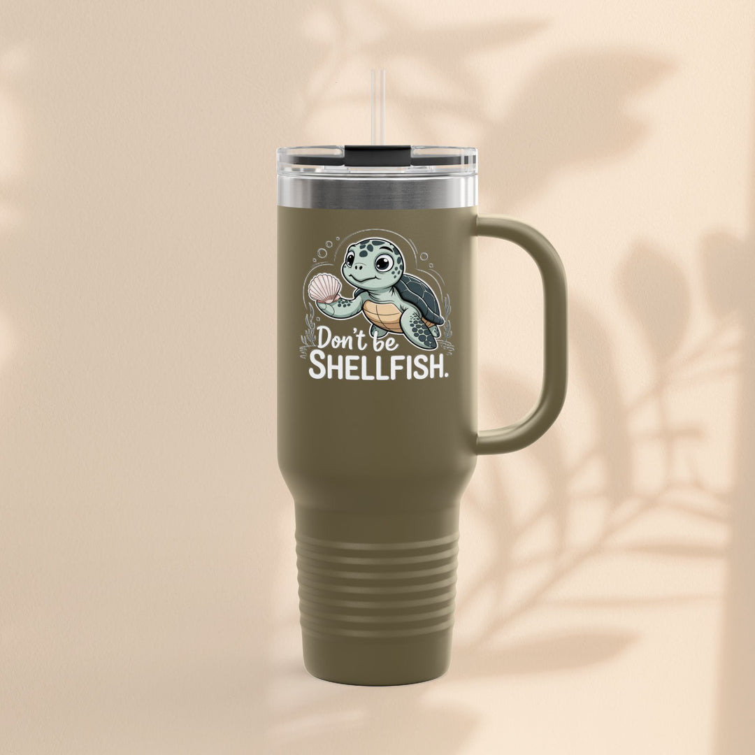 Don't Be Shellfish Insulated Travel Mug, 40oz