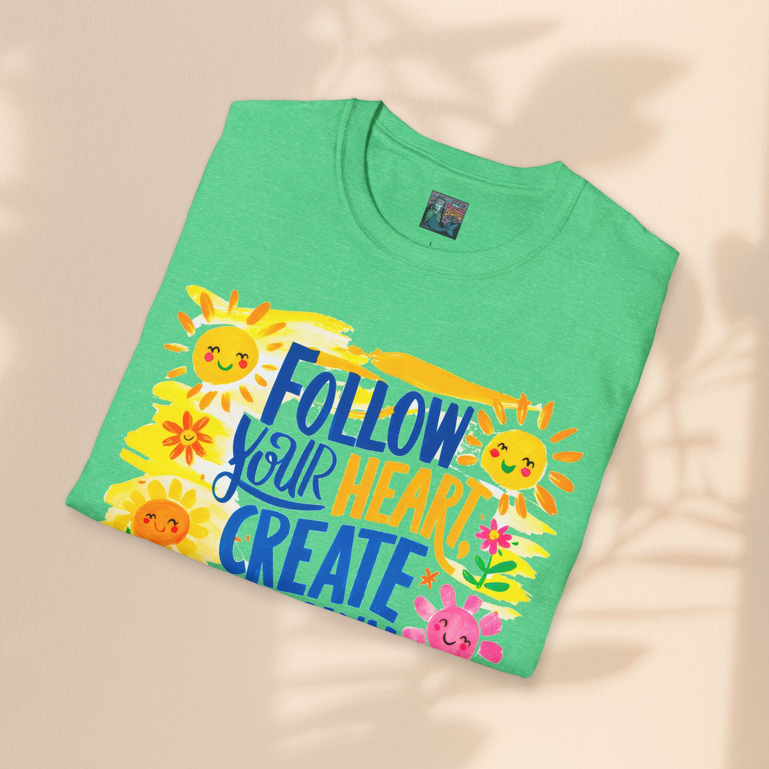 Inspiration T-Shirt - Follow Your Heart Create Your Own Sunshine