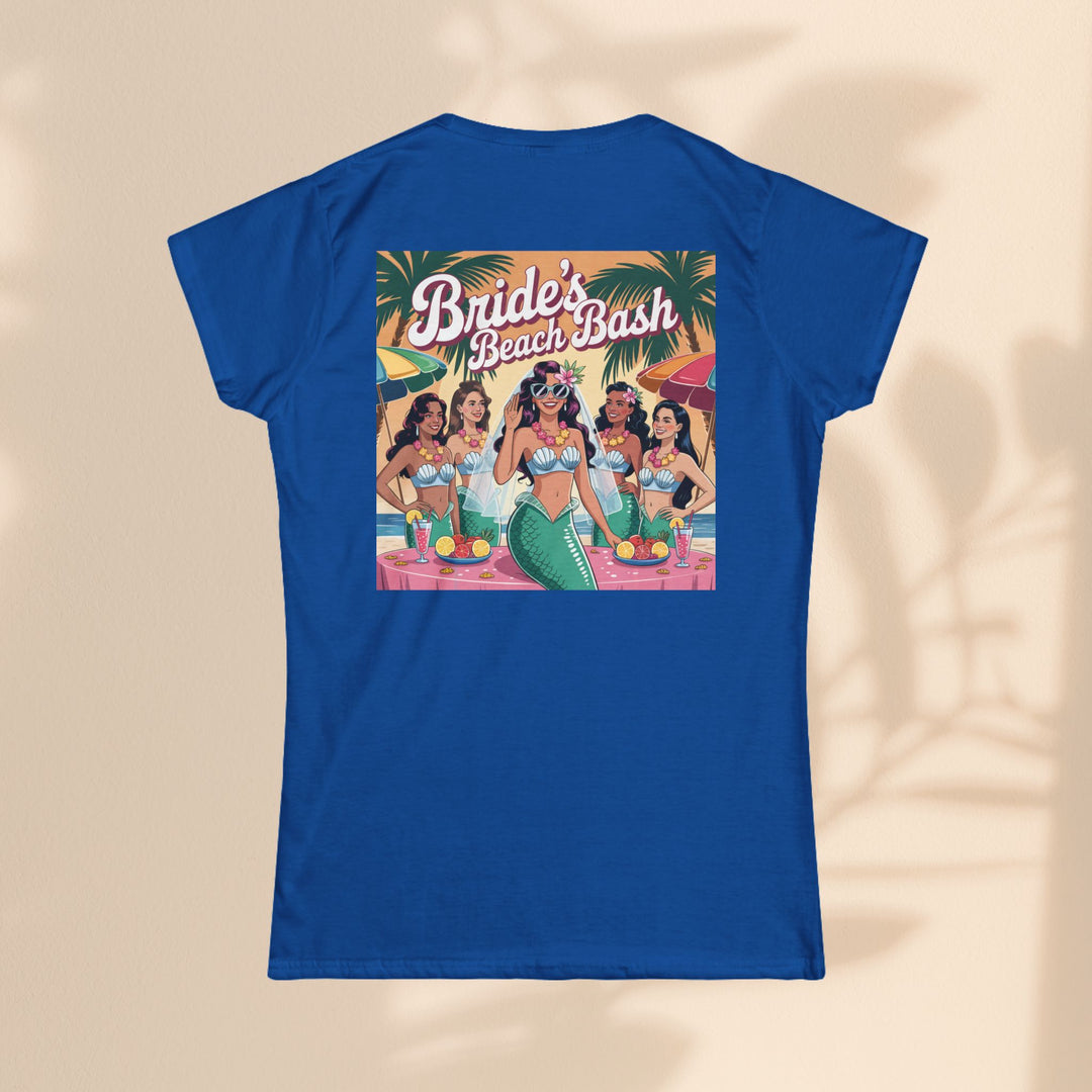 Bridal Beach Bash Tee, Tropical Party Shirt, Summer Wedding Celebration Top, Bride Tribe Gift, Bachelorette Bash Apparel