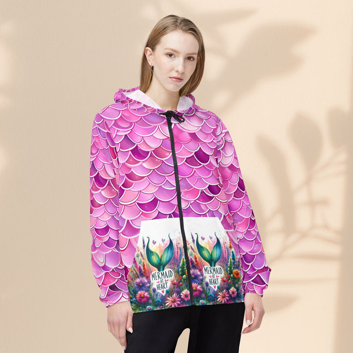 Windbreaker Jacket - Mermaid At Heart