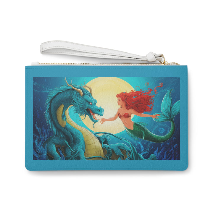 Clutch Bag - Mermaid and Her Dragon