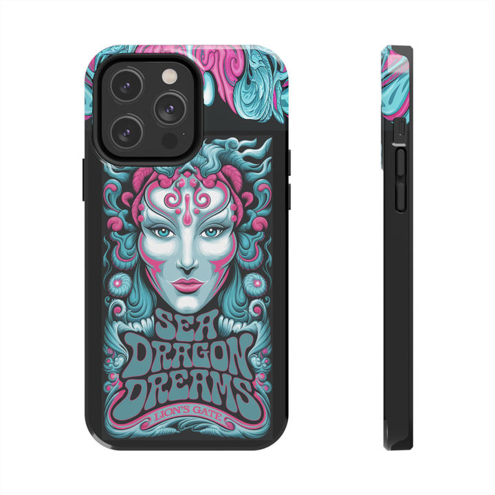 Tough Phone Cases - Sea Dragon Dreams Psychedelic