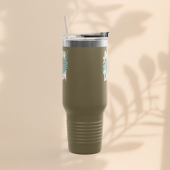Dragon Insulated Travel Mug | 40oz | Awaken The Dragon | Perfect for Coffee Lovers, Eco-Friendly Designs
