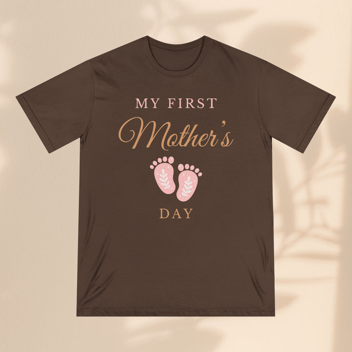 My First Mother's Day Organic T-Shirt - Baby Announcement Tee