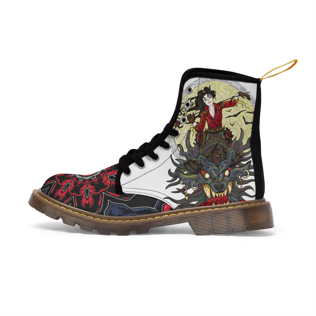 Men's Canvas Boots - Dragon Rider