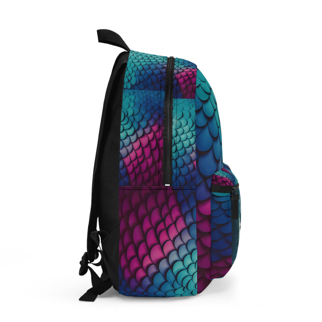 Backpack - Part Time Mermaid with Mermaid Scales