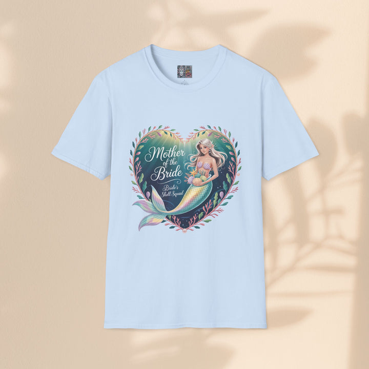 Mother of the Bride Mermaid Unisex Softstyle T-Shirt