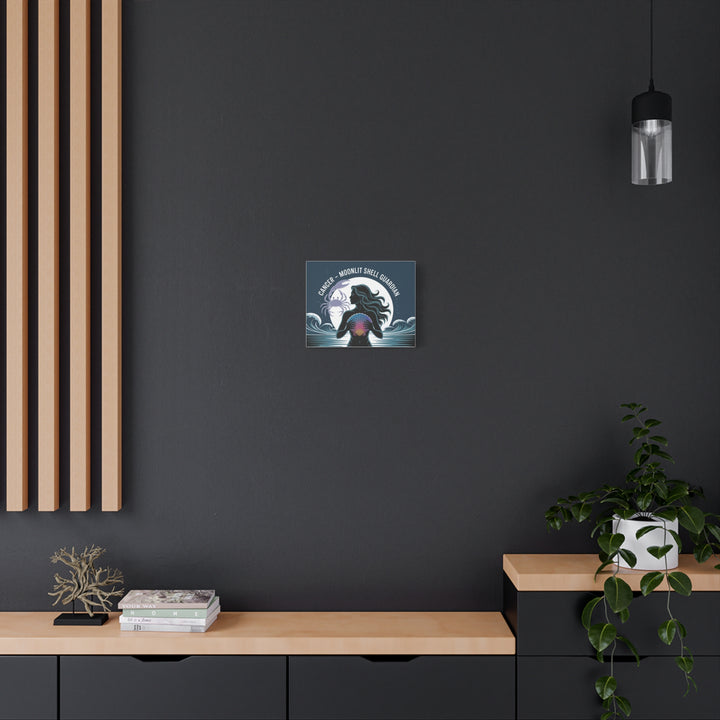 Zodiac Cancer Matte Stretched Canvas Wall Art