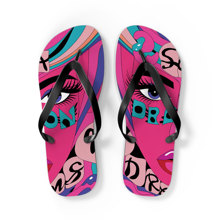 Sea Dragon Dreams Flip Flops