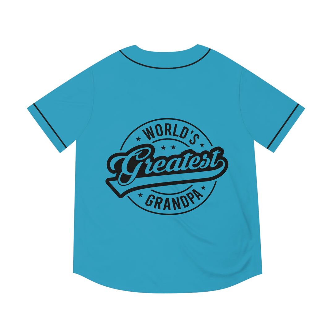 Men's Baseball Jersey  - Worlds Greatest Grandpa