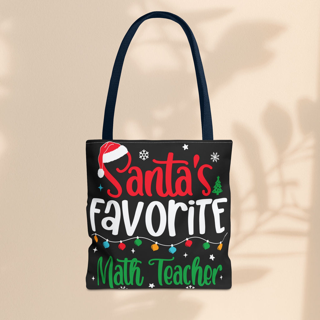 Tote Bag  - Santa's Favorite Math Teacher