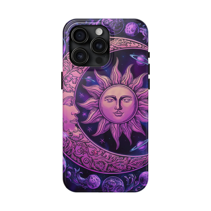 Tough Phone Cases - Purple Moon